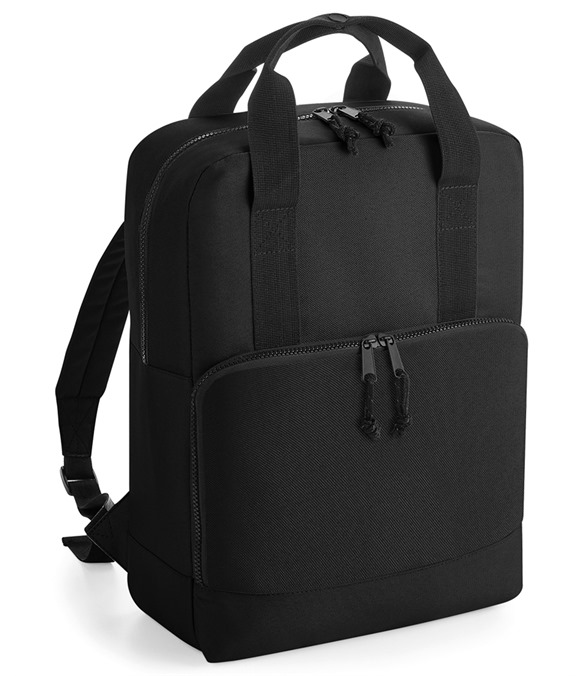 Recycled twin handle cooler backpack