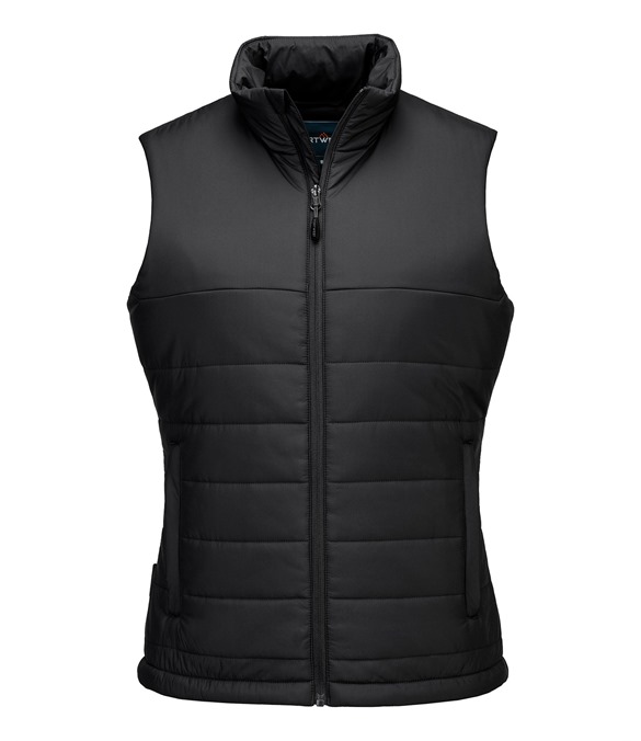 Women?s professional insulated baffle gilet (S607)