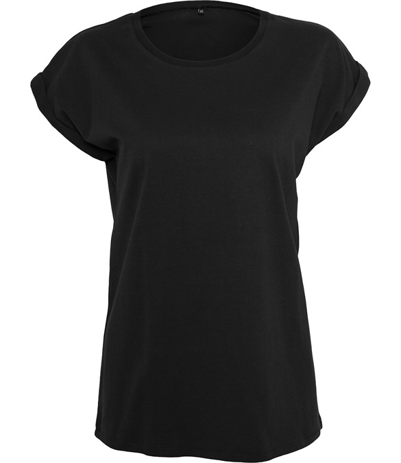 Women?s regular extended shoulder tee