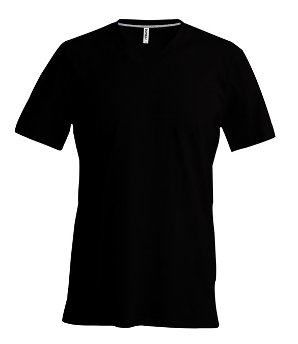 Men's short-sleeved V-neck T-shirt