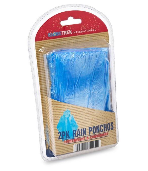 Rain ponchos (2-pack)