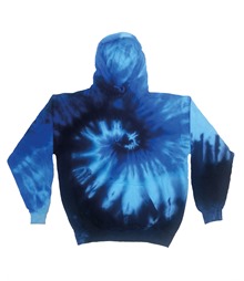 Rainbow tie-dye hoodie