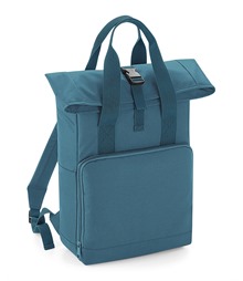 Twin handle roll-top backpack