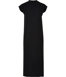 Women?s long extended shoulder dress