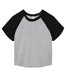 Women?s micro rib raglan baby t-shirt