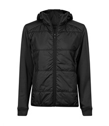 Women?s hybrid-stretch hooded jacket (9113)