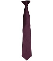 'Colours' satin clip tie