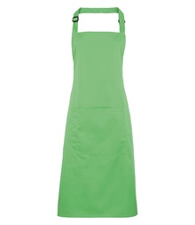 Colours bib apron with pocket