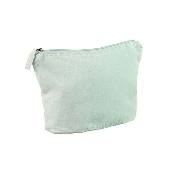 Garment-dyed accessory bag