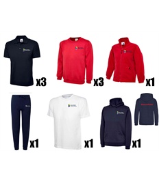 10 Item Bundle (with Sweatshirt & Fleece).