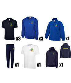 .Nursery/Reception - Sweatshirt & Fleece Bundle, 10 Item