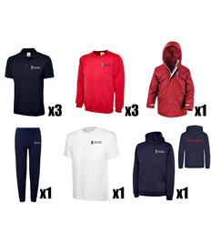 10 Item Bundle (with Sweatshirt & Coat).