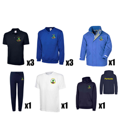 .Nursery/Reception - Sweatshirt & Coat Bundle, 10 Item