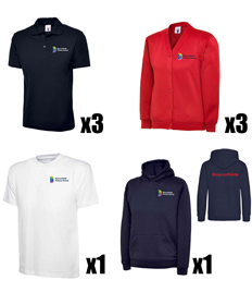 8 Item Bundle (with Cardigan).