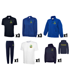 .Nursery/Reception - Cardigan & Fleece Bundle, 10 Item
