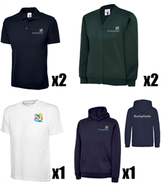 6 Item Bundle (with Cardigan)
