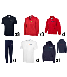 10 Item Bundle (with Cardigan & Fleece).