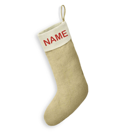PR - Personalised Christmas Stocking